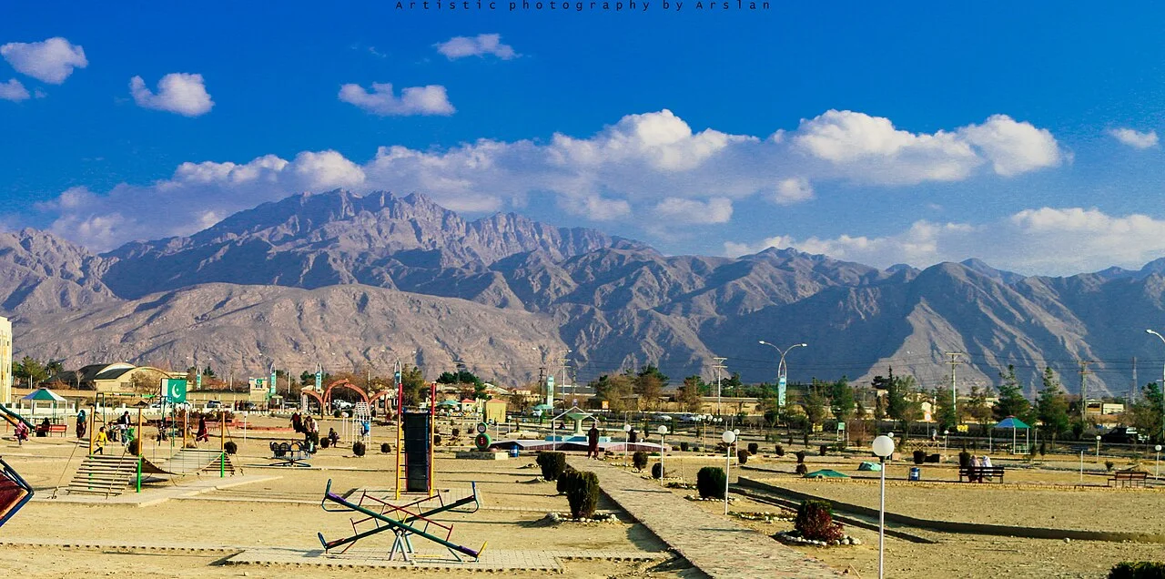 Quetta Mountain Valley Balochistan Pakistan