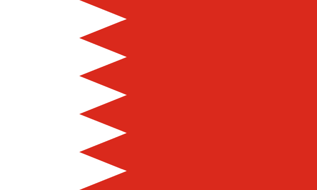 National Flag of Bahrain