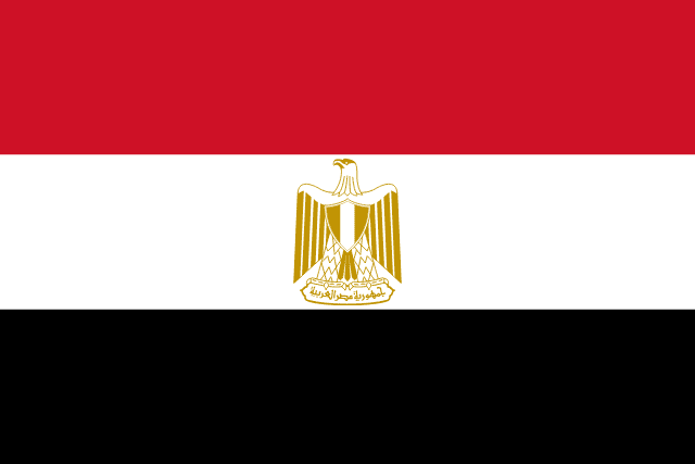 National Flag of Egypt
